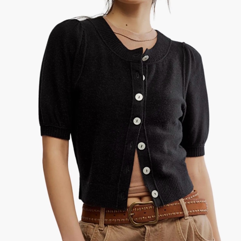 Free People Cashmere Blend Cardigan - Picture 7 of 7